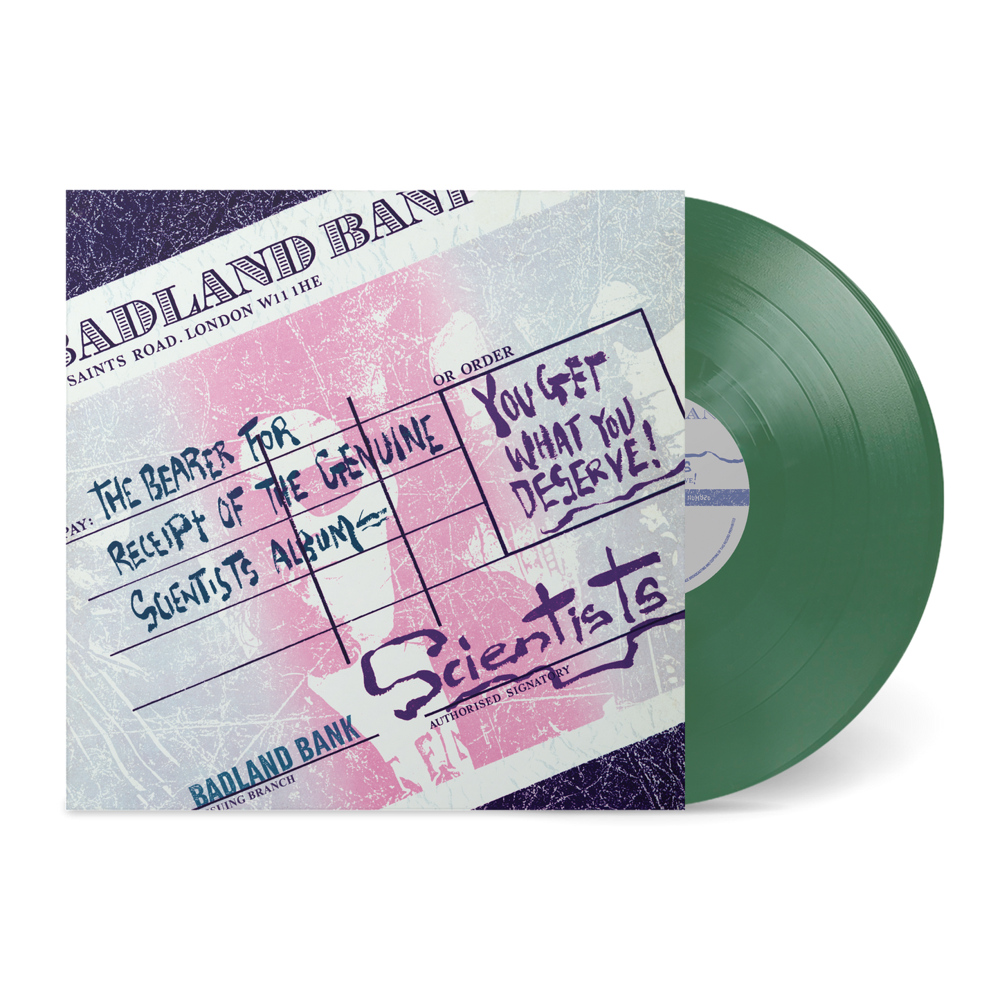 The Scientists "You Get What You Deserve" LP (Green Vinyl)