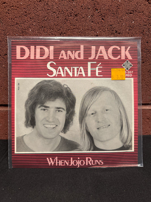 Used Vinyl:  Didi And Jack ”Santa Fé” 7"