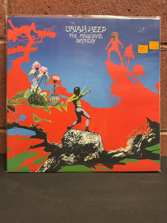 Used Vinyl: Uriah Heap "The Magician's Birthday" LP (Blue Marble Vinyl)