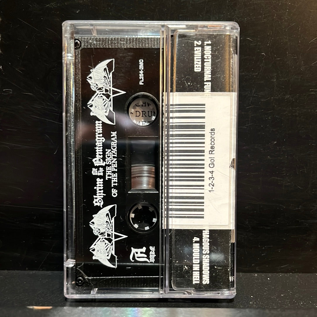 USED TAPE: Treblinka “The Sign Of The Pentagram” Cassette