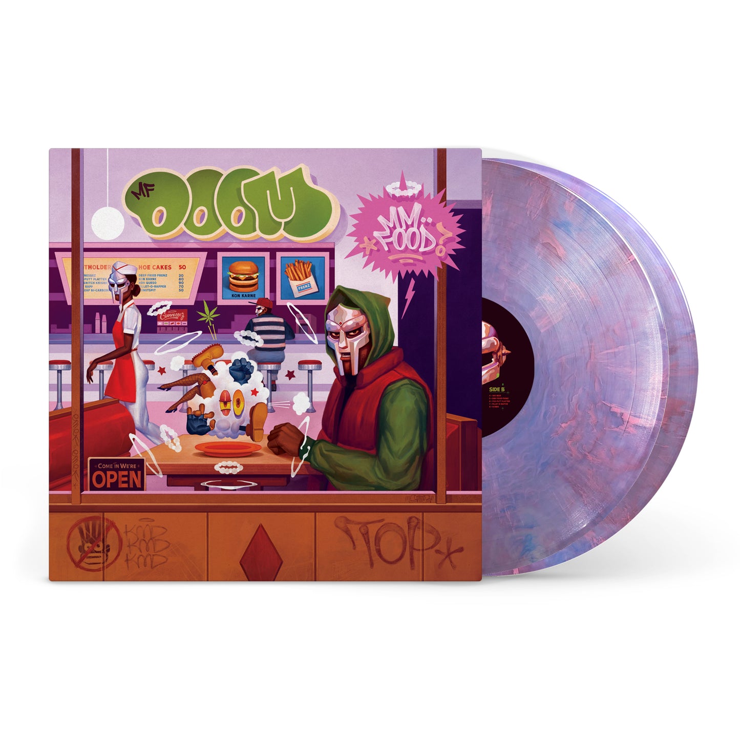 PRE-ORDER: MF DOOM "MM..FOOD (20th Anniversary Edition)" 2xLP (Sweet Tart Color Vinyl)