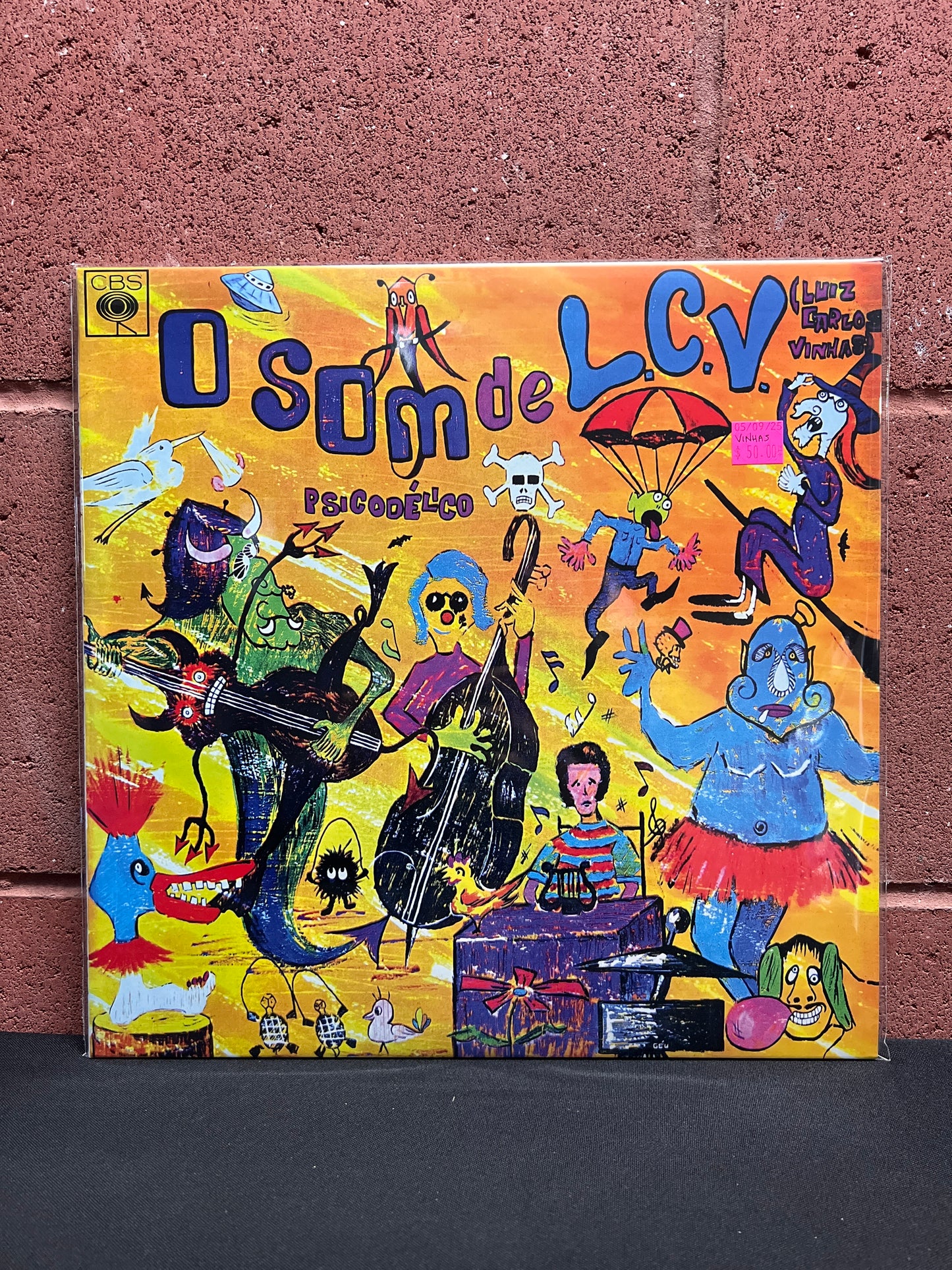 Used Vinyl: Luiz Carlos Vinhas "O Som Psicodélico De L.C.V." LP (2020 Reissue)