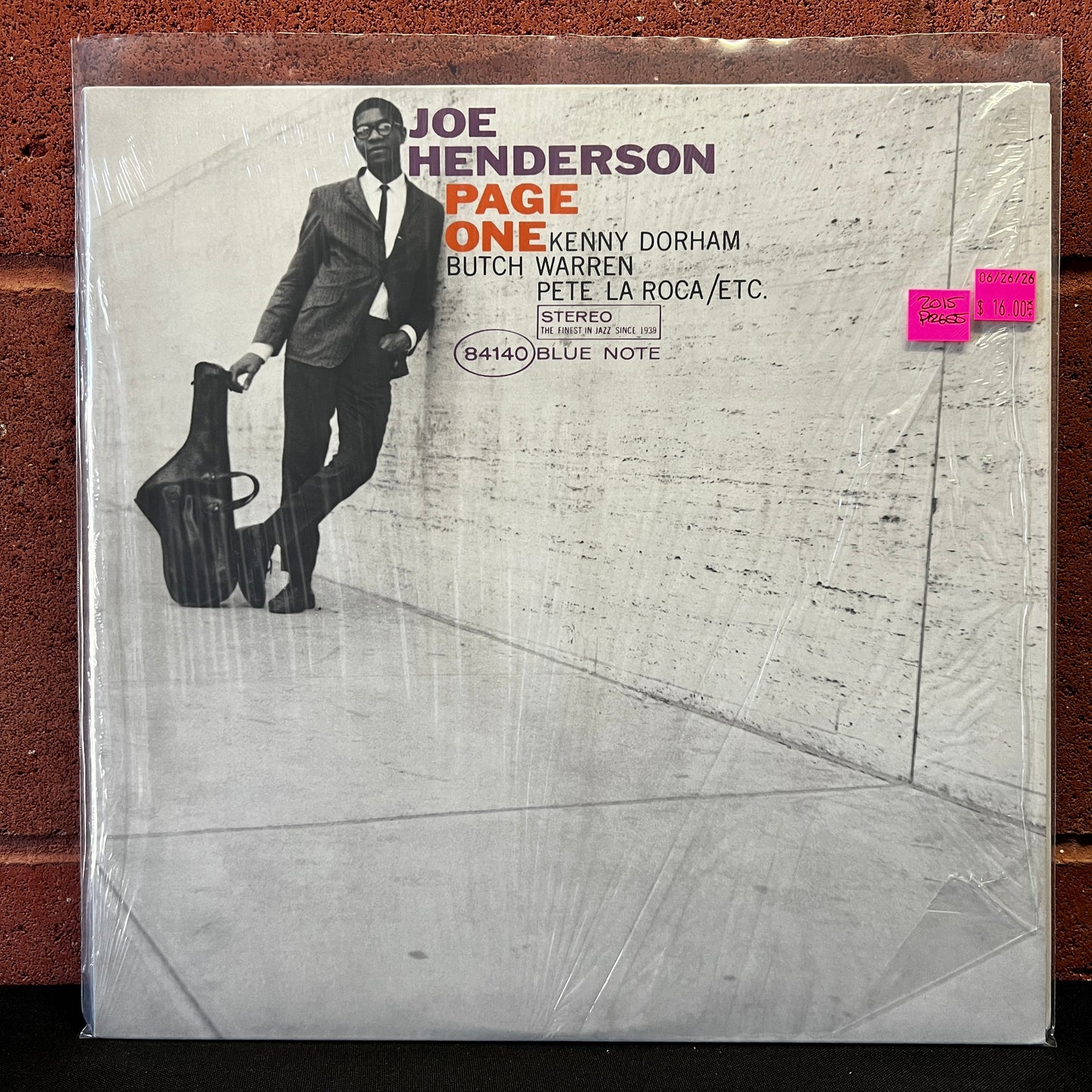 Used Vinyl: Joe Henderson "Page One" LP (2015 Press)