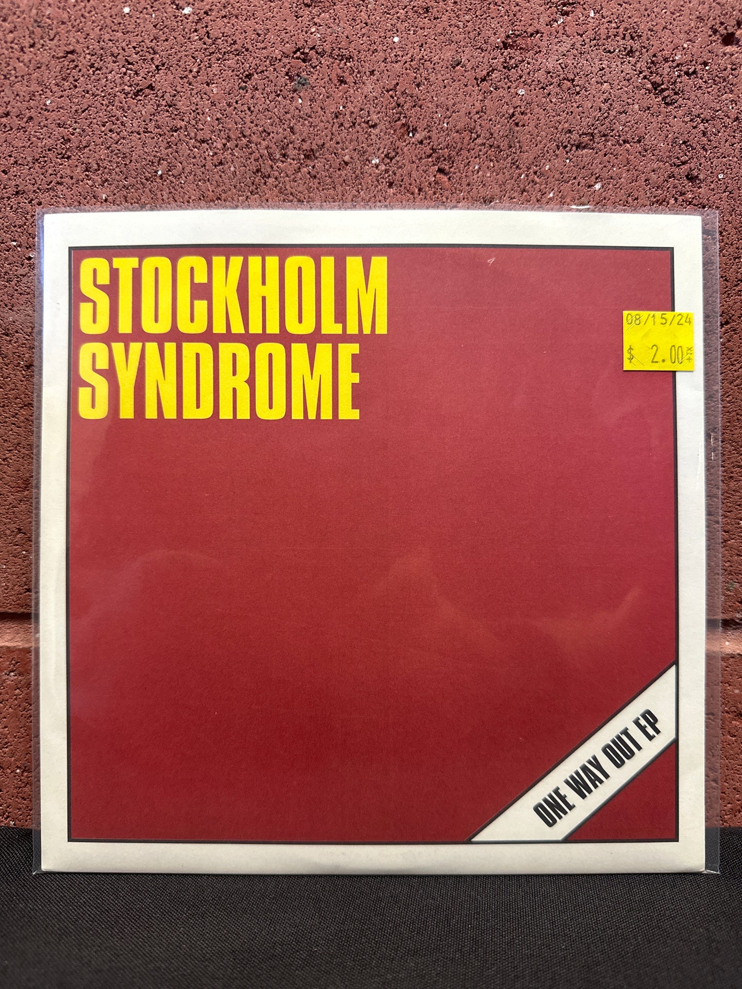 Used Vinyl:  Stockholm Syndrome ”One Way Out EP” 7"