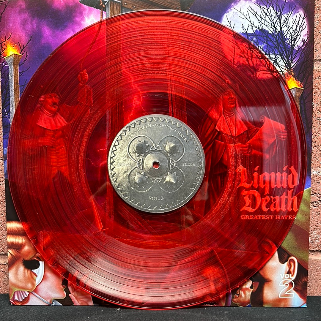 Liquid Death Greatest Hates sold VOL 1 Vinyl NEW