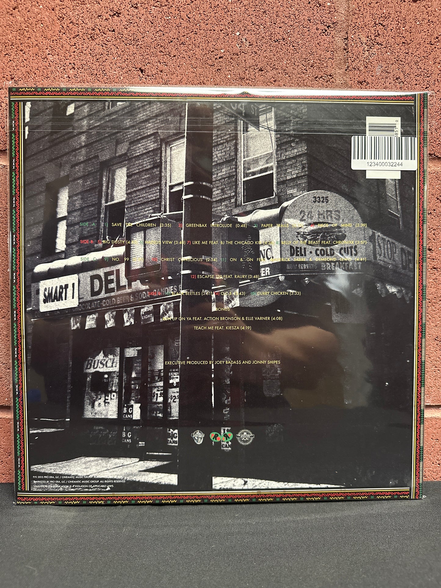 Used Vinyl:  Joey Bada$$ ”B4.DA.$$” 2xLP (Pink Vinyl)