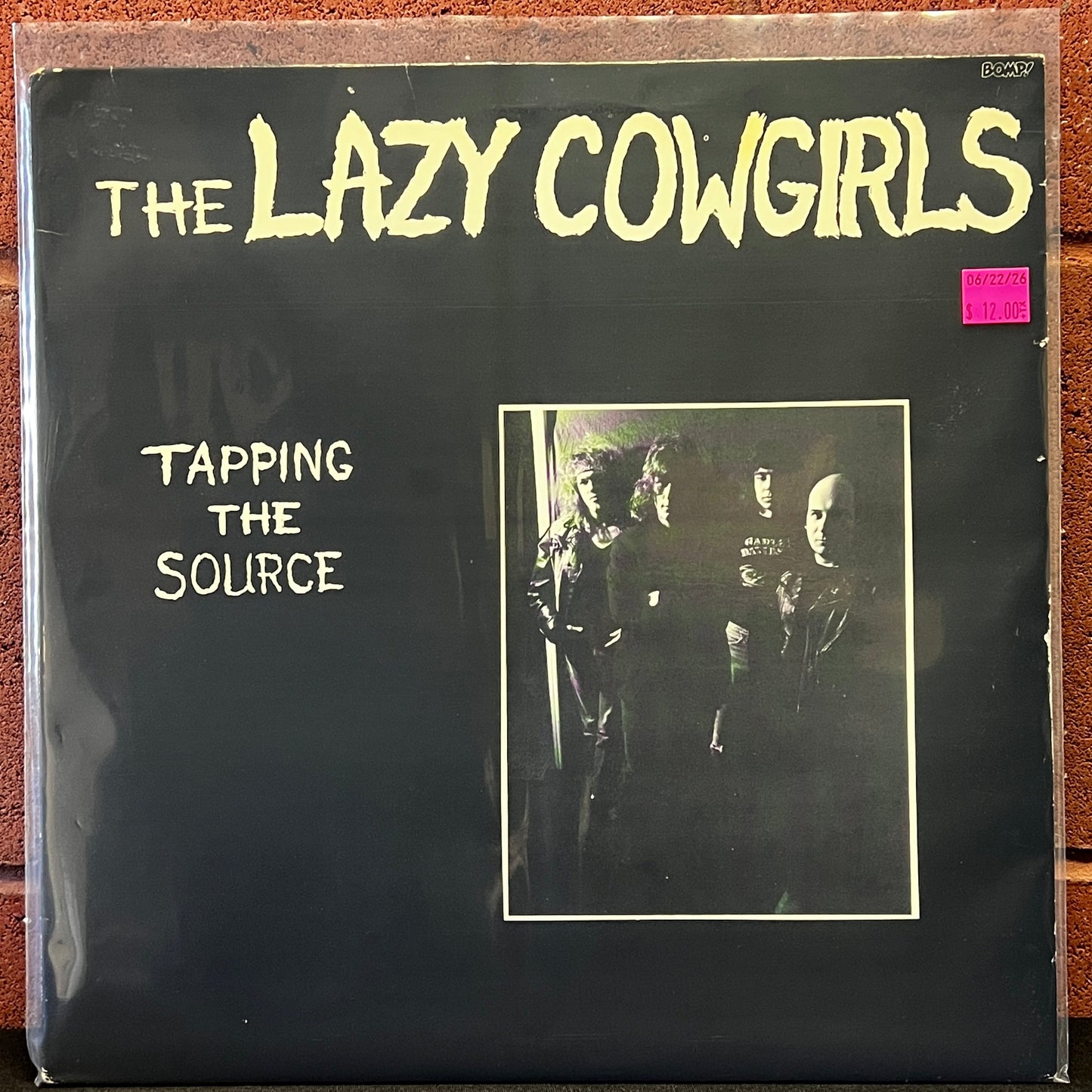 Used Vinyl: The Lazy Cowgirls "Tapping The Source" LP (1990 Press)
