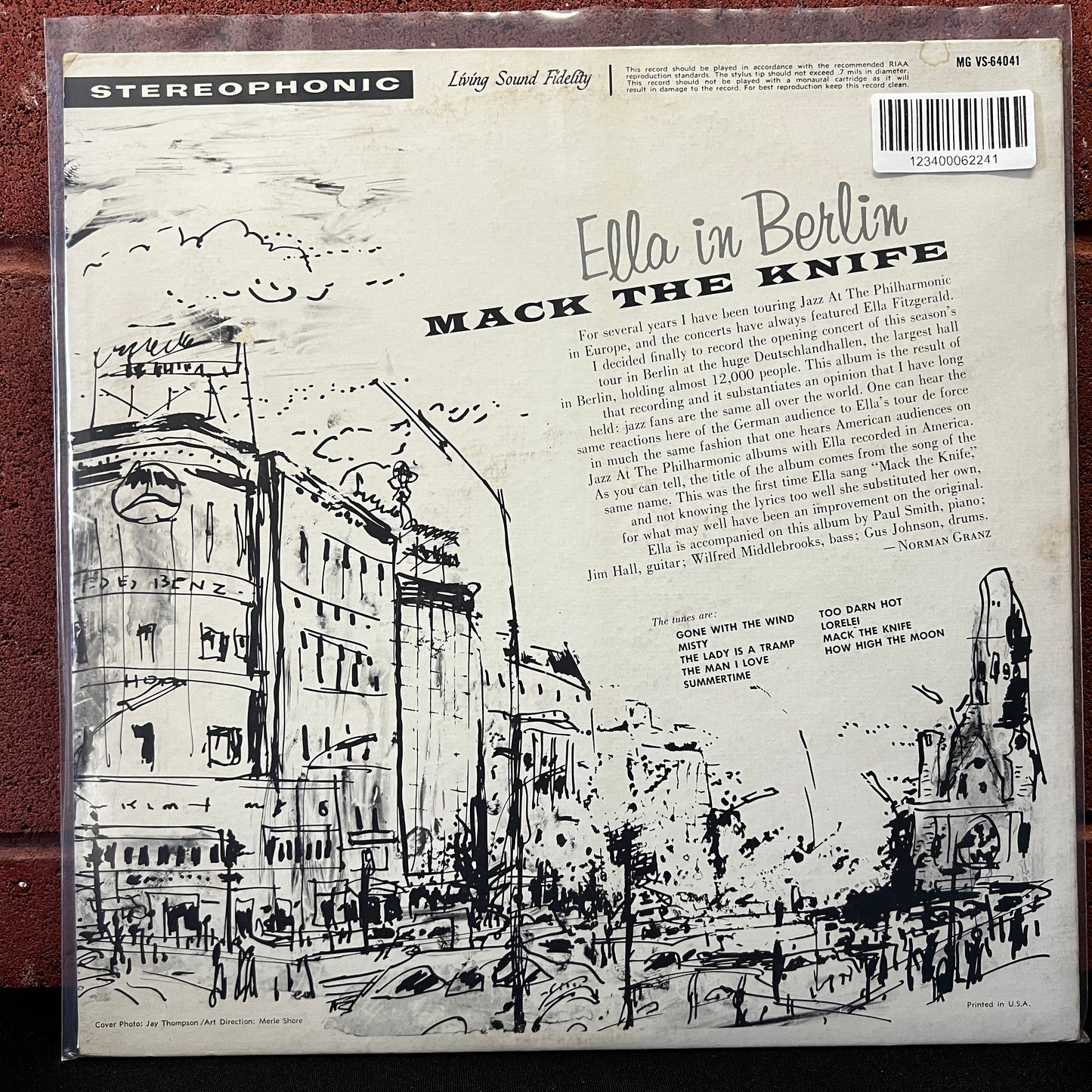 Used Vinyl: Ella Fitzgerald "Mack The Knife - Ella In Berlin" LP