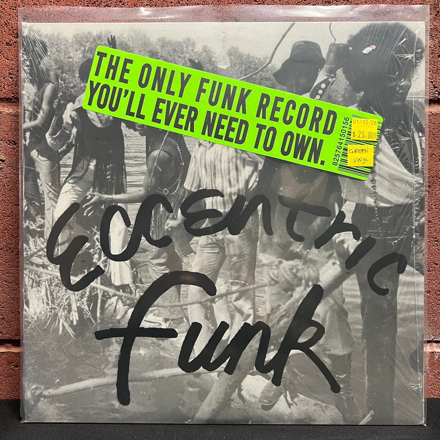 Used Vinyl: Various Artists "Eccentric Funk" LP (Green vinyl)