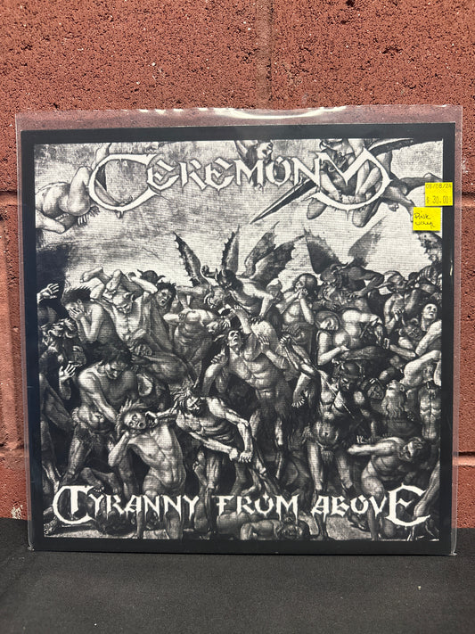 Used Vinyl:  Ceremony ”Tyranny From Above” LP (Pink vinyl)