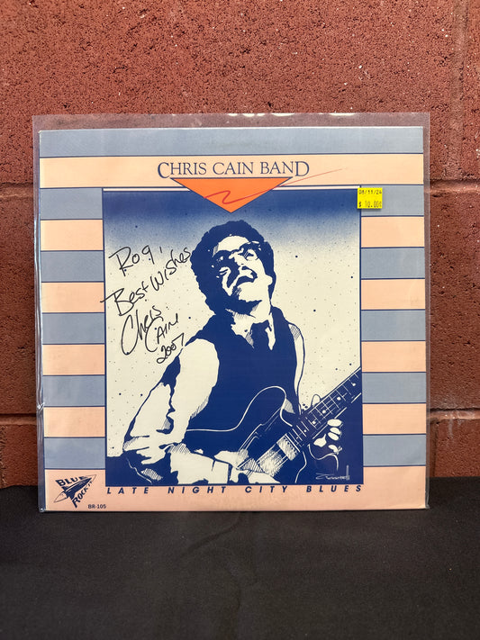 Used Vinyl:  Chris Cain Band ”Late Night City Blues” LP