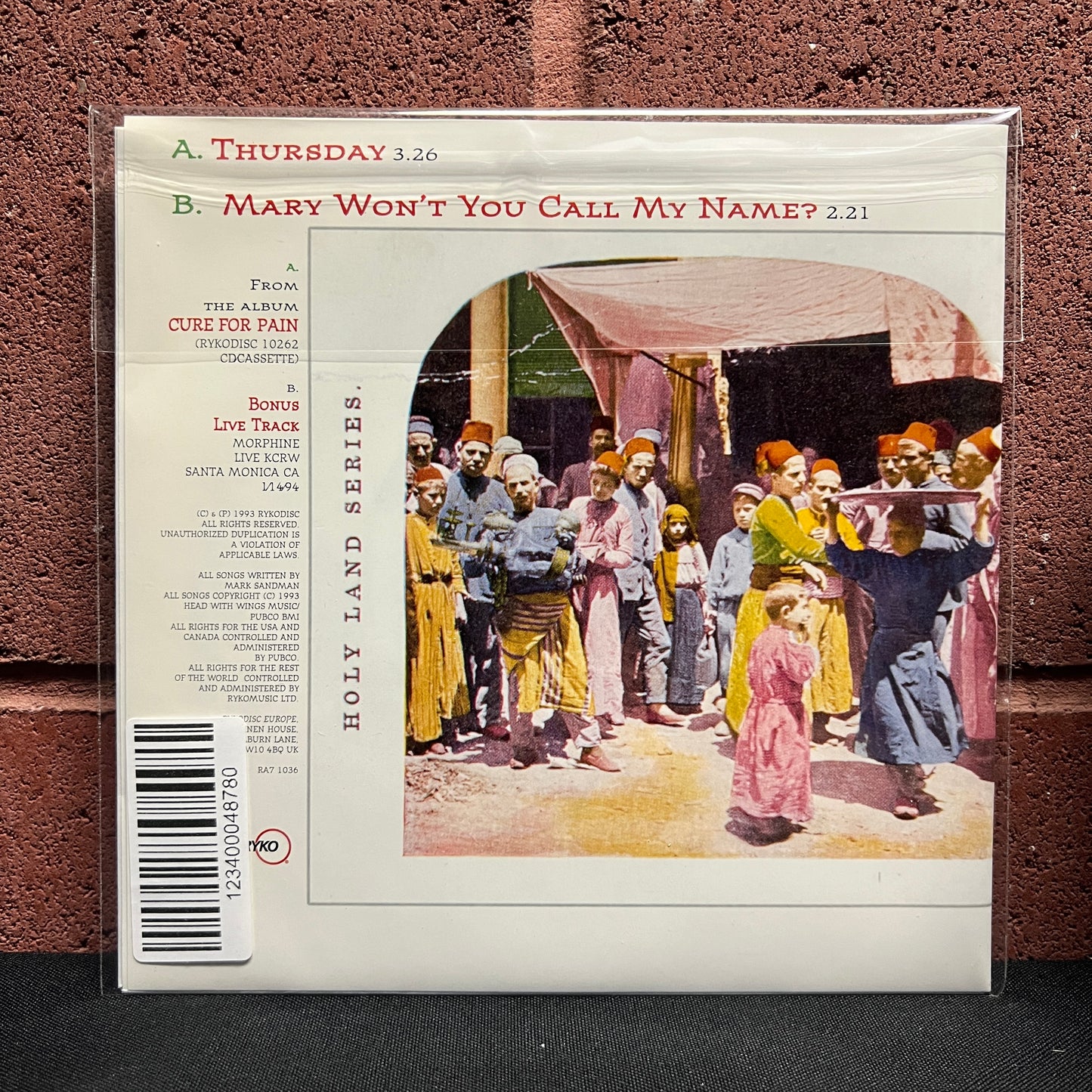 Used Vinyl: Morphine "Thursday" 7"