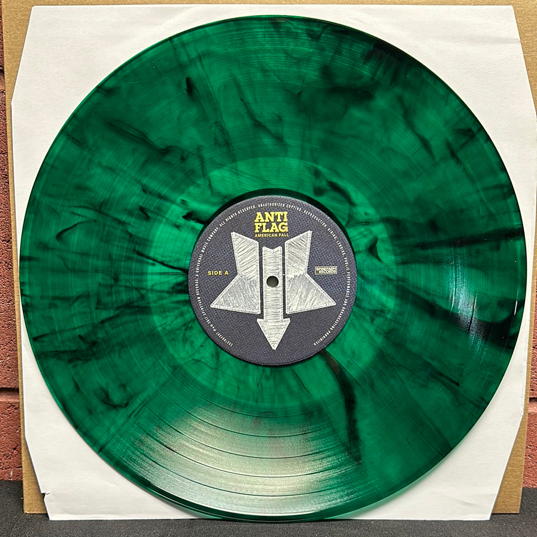 Used Vinyl:  Anti-Flag ”American Fall” LP (Green vinyl)