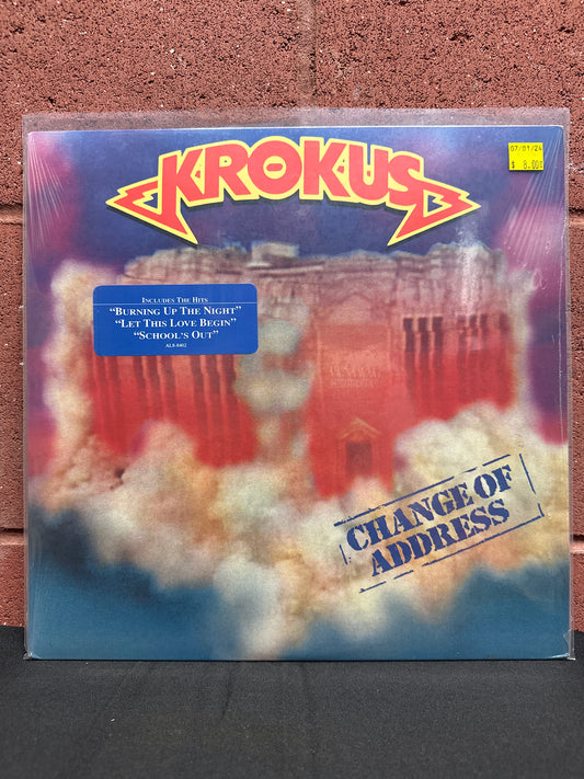 Used Vinyl:  Krokus ”Change Of Address” LP