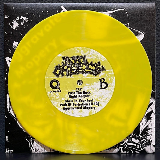 USED VINYL: Big Cheese “Aggravated Mopery” 7" (Yellow Vinyl)