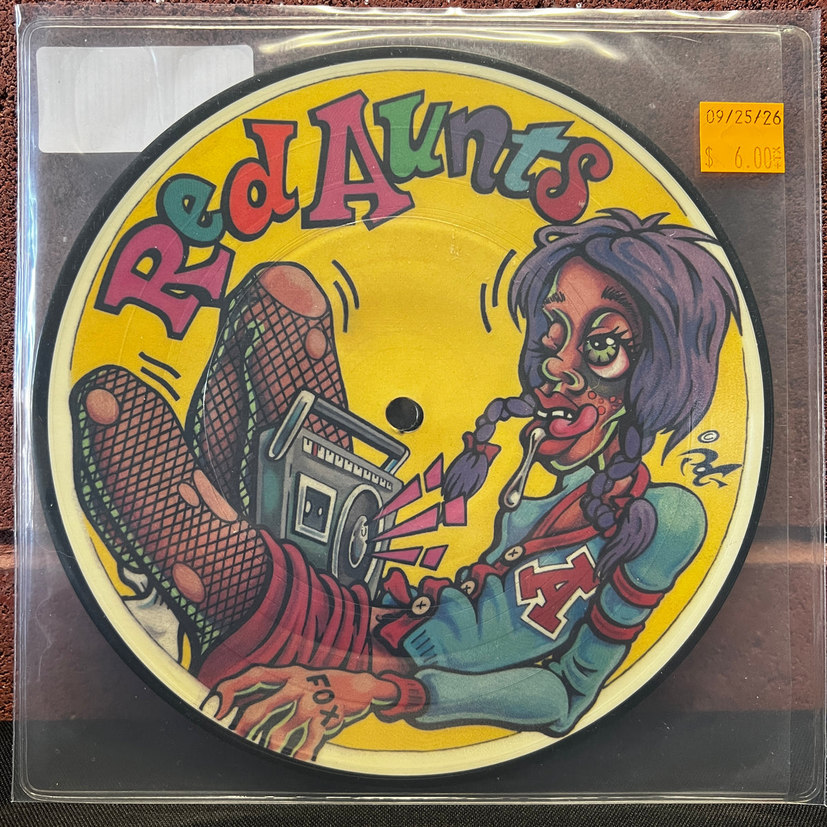 Used Vinyl: Red Aunts "Retard Jenny Jones" 7"