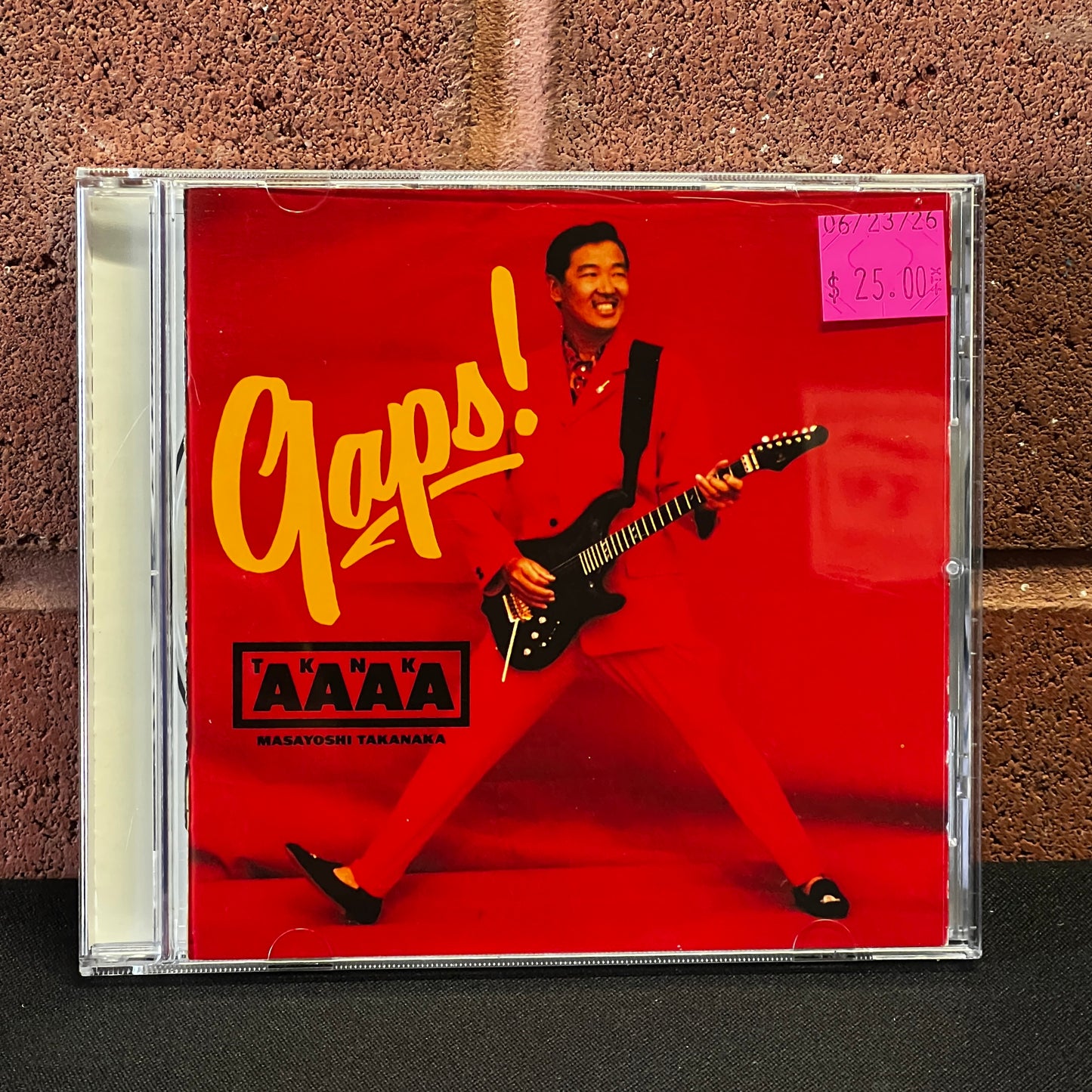 Used CD: Masayoshi Takanaka "Gaps!" CD (1989 Japanese Press)