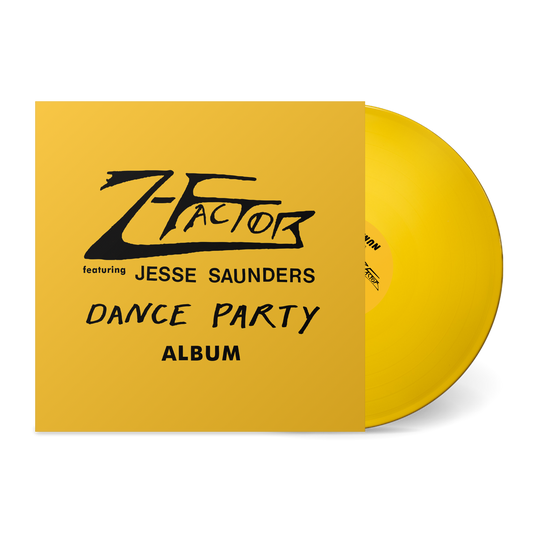 PRE-ORDER: Z-Factor (Feat. Jesse Saunders) "Dance Party Album" LP (Duck Yellow Opaque Vinyl)