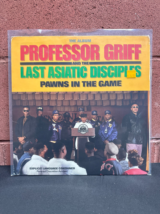 Used Vinyl:  Professor Griff And The Last Asiatic Disciples ""Pawns In The Game" LP