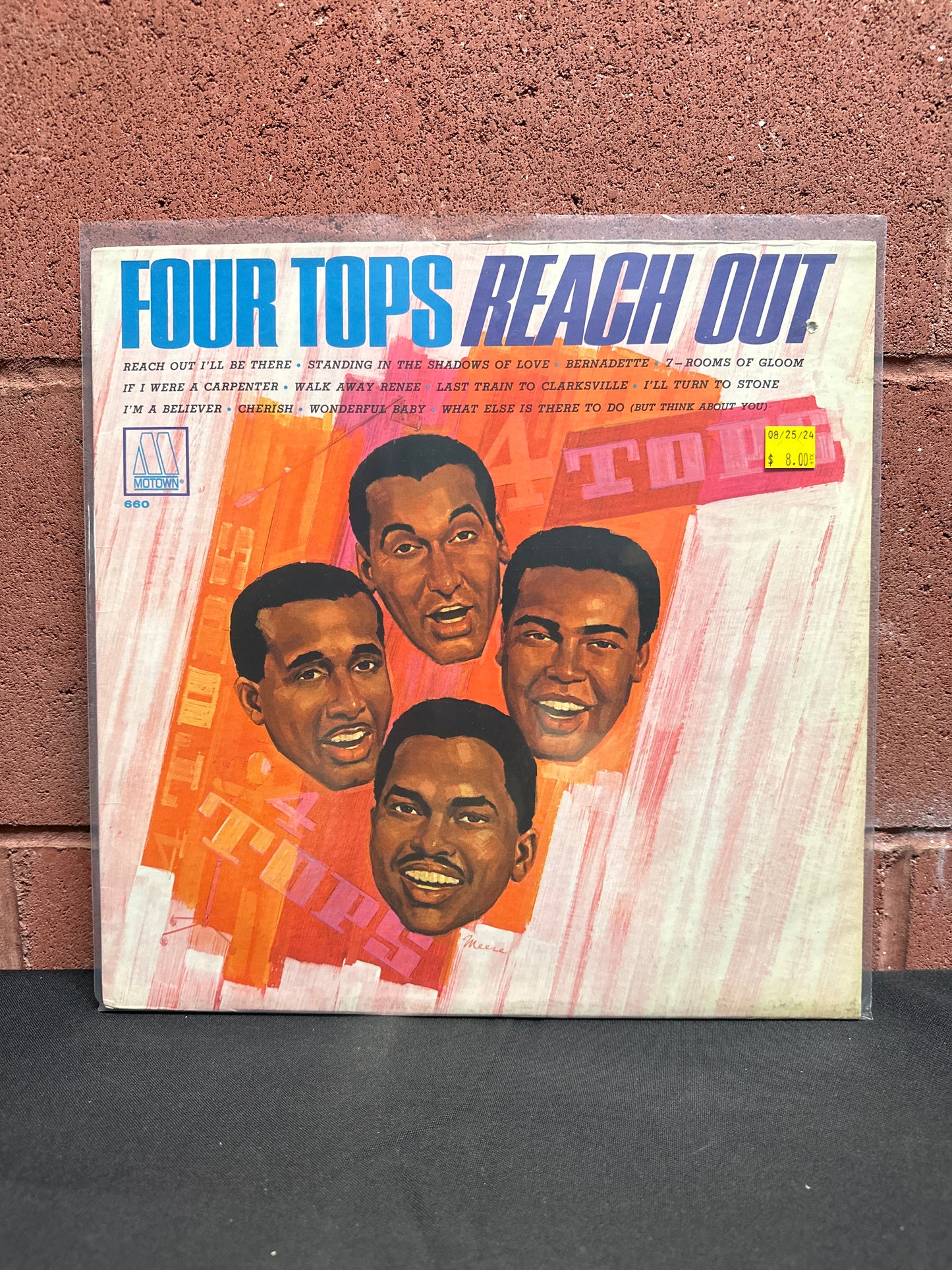 Used Vinyl:  Four Tops ”Four Tops Reach Out” LP