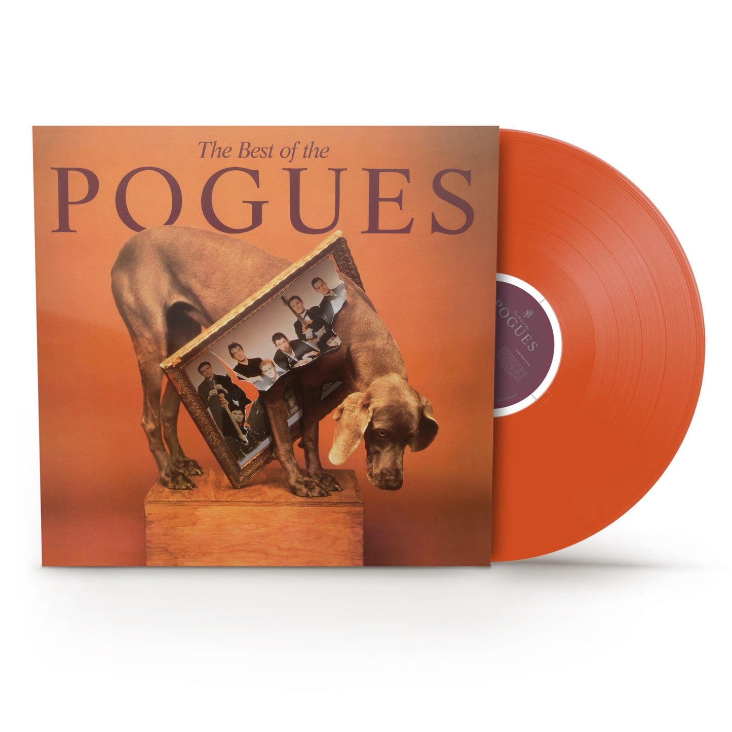 The Pogues "The Best of The Pogues" LP (Orange Vinyl)