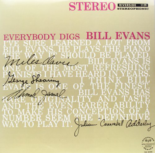 Bill Evans Trio "Everybody Digs Bill Evans" LP