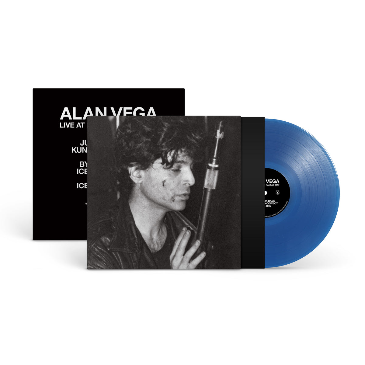 PRE-ORDER: Alan Vega "Live at Max's Kansas City" LP (Cobalt Blue Vinyl)