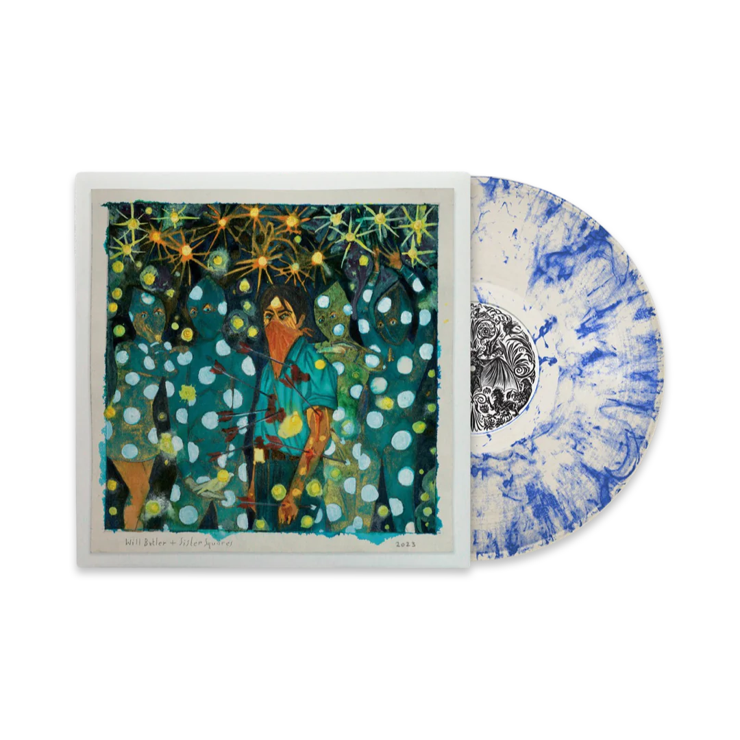 Will Butler + Sister Squares "Will Butler + Sister Squares" Indie Exclusive LP (Blue/Beige Vinyl)