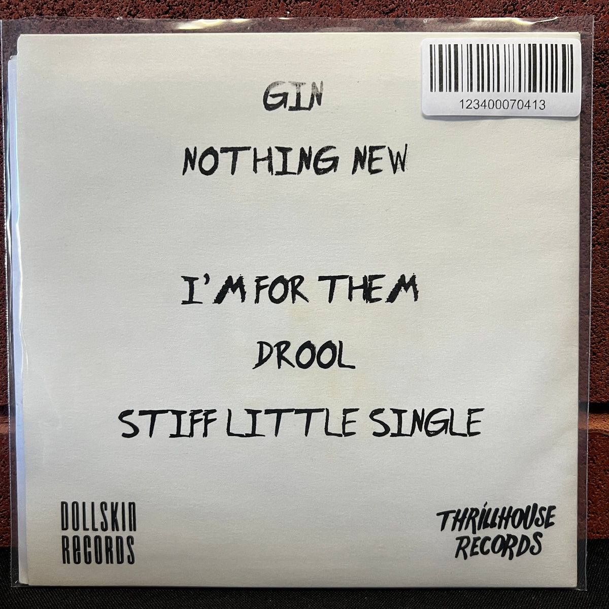 Used Vinyl: Quaaludes "S/T" 7"
