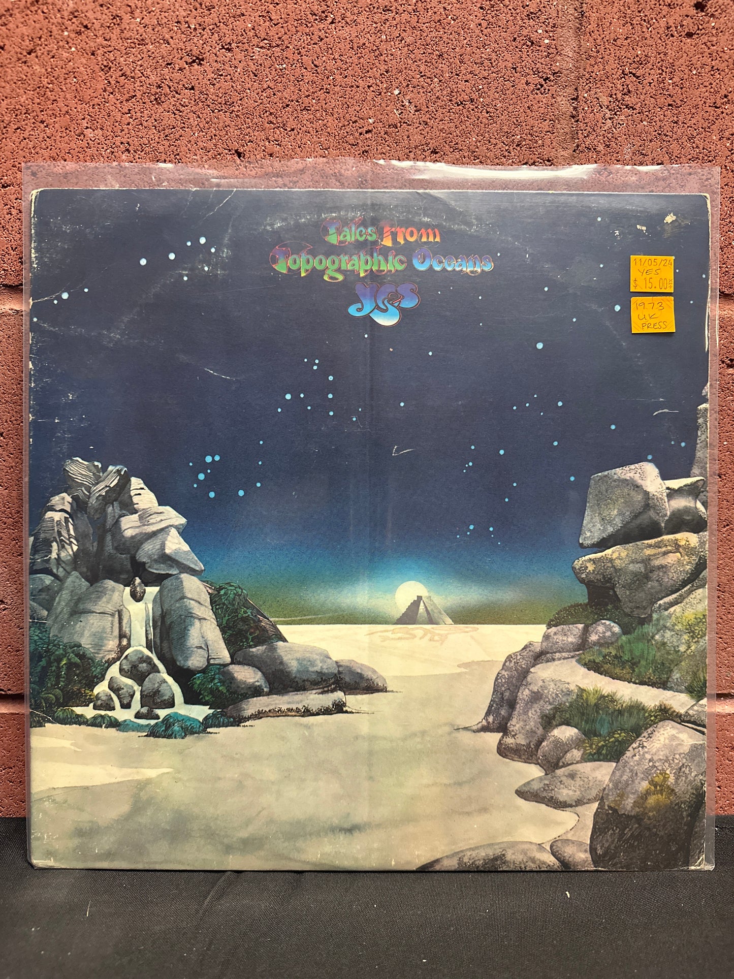 Used Vinyl:  Yes ”Tales From Topographic Oceans” 2xLP