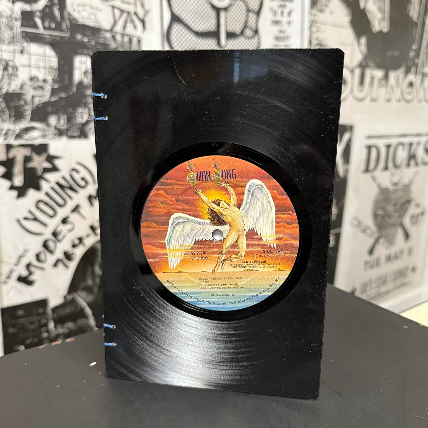 Led Zeppelin Recycled Vinyl Journal