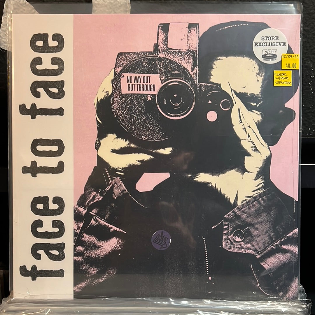 Used Vinyl:  Face To Face ”No Way Out But Through  ” LP (Splatter)