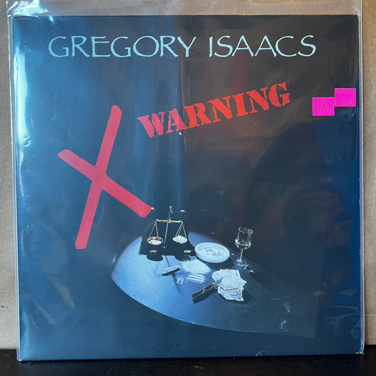 Used Vinyl: Gregory Issacs "Warning" LP (1990 Press)
