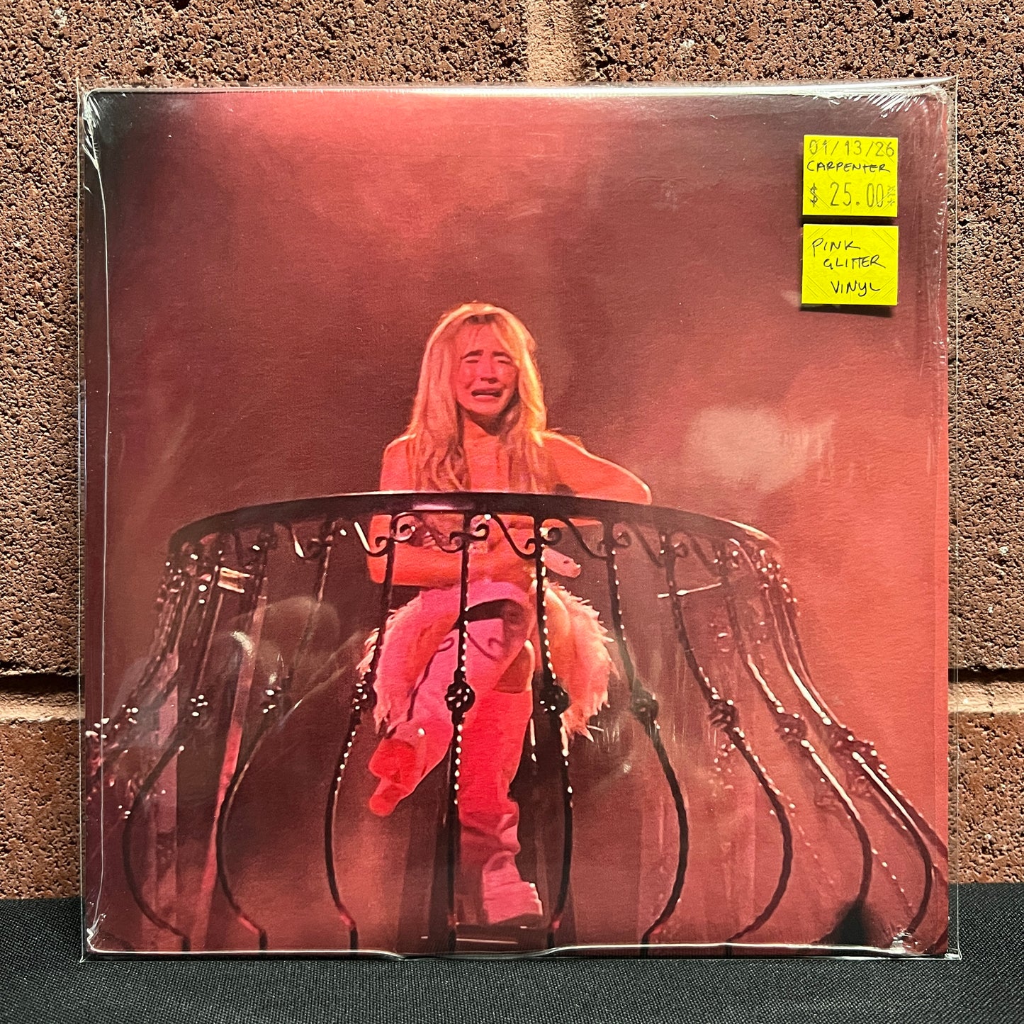 Used Vinyl: Sabrina Carpenter "Feather" 7" (Pink Glitter vinyl)