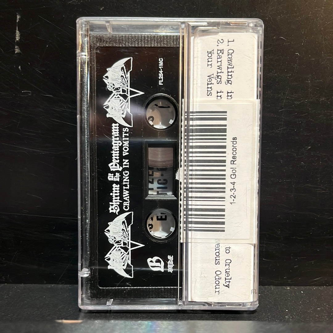 USED TAPE: Treblinka “Crawling in Vomits” Cassette