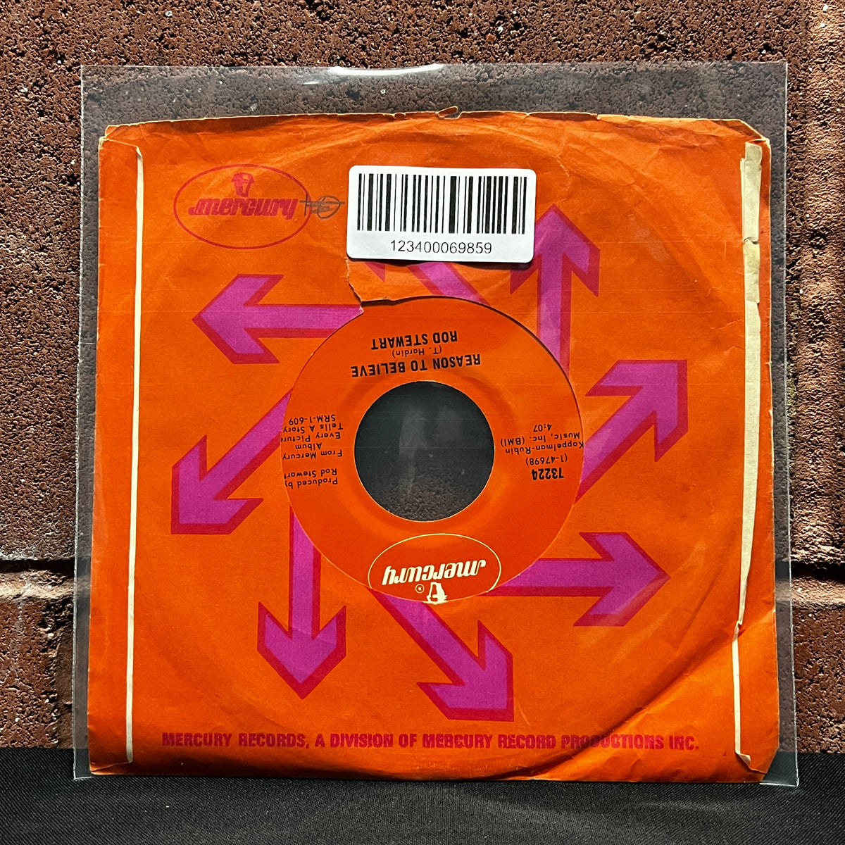 Used Vinyl: Rod Steward "Maggie May" 7"