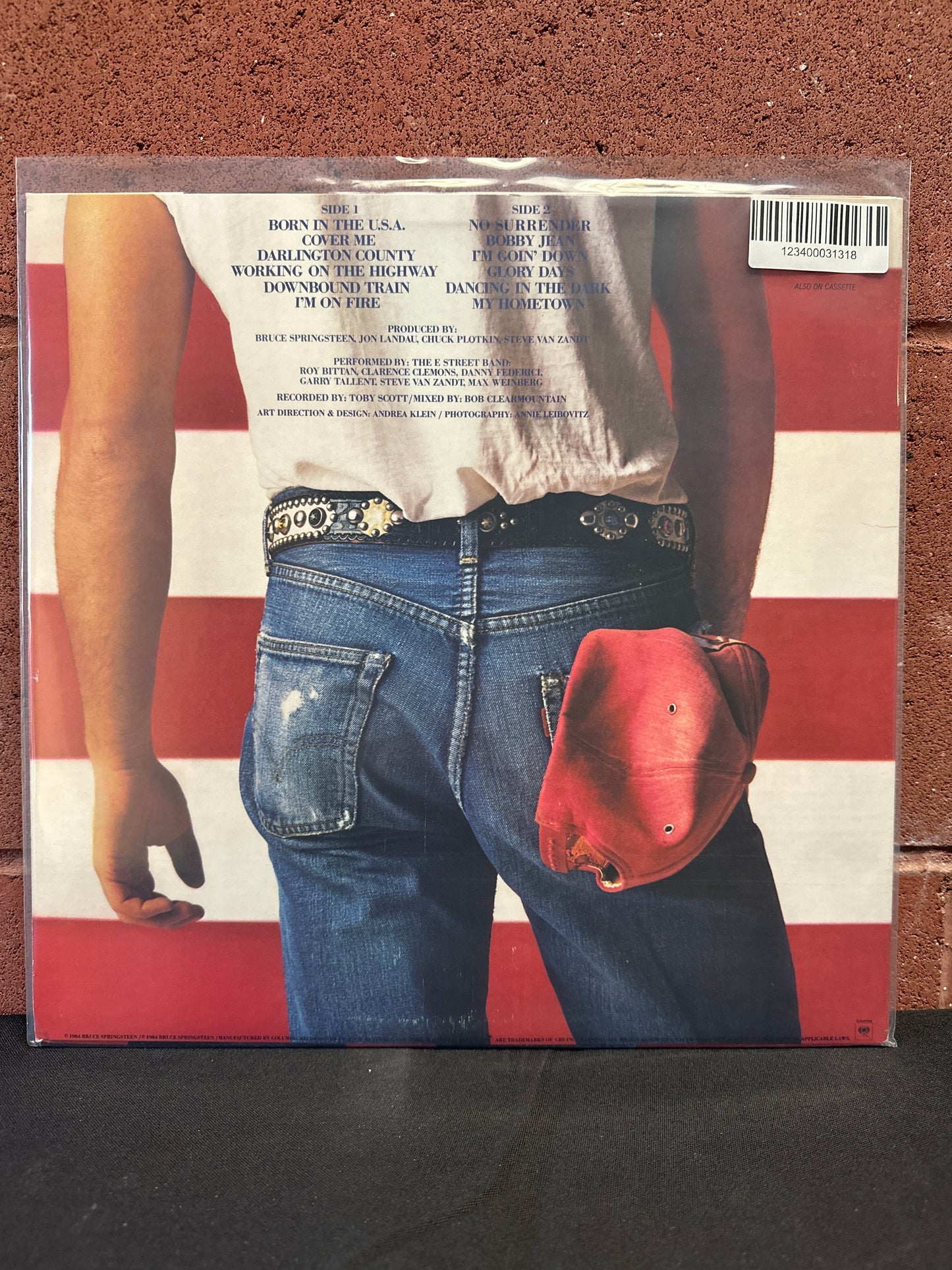 Used Vinyl:  Bruce Springsteen ”Born In The U.S.A.” LP