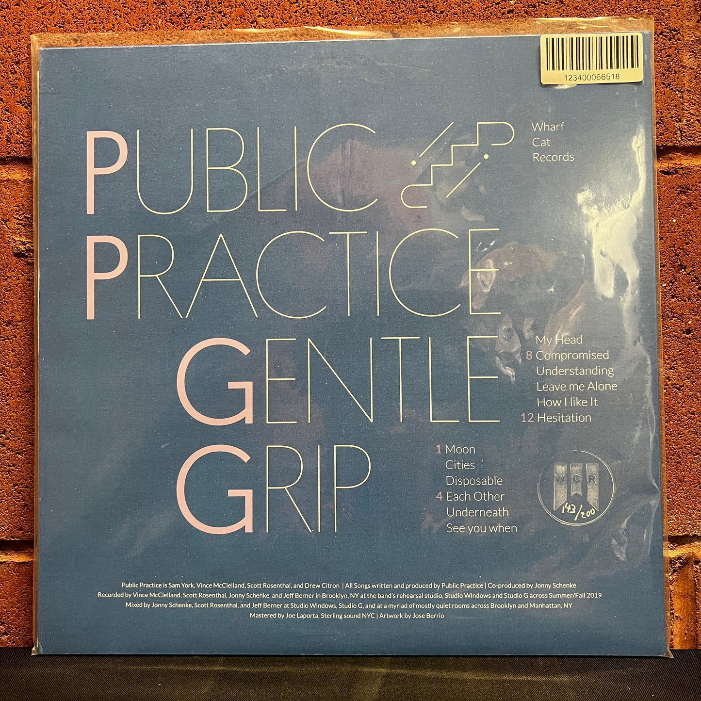 Used Vinyl: Public Practice "Gentle Grip" LP (2020 Press)