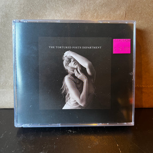 Used CD: Taylor Swift "The Tortured Poets Department (The Black Dog)" CD (2024 Press - Sealed)