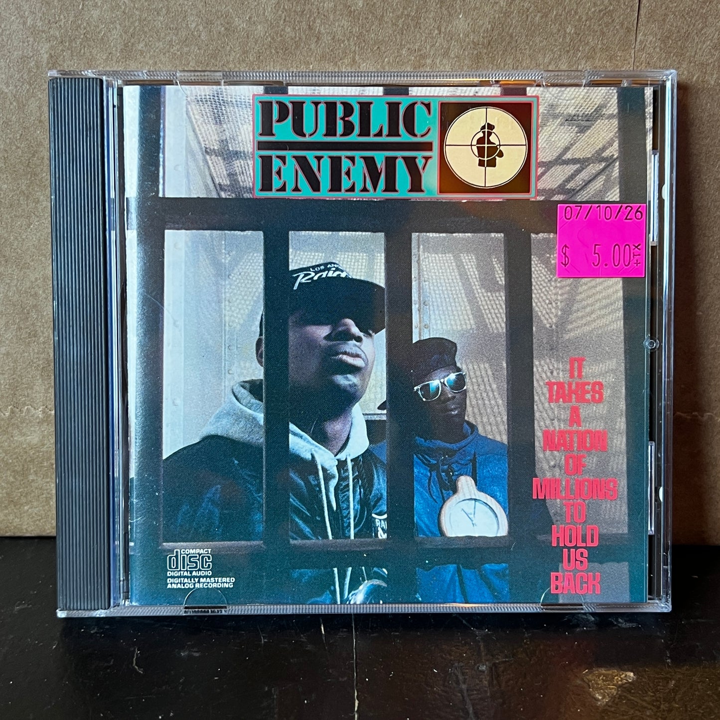 Used CD: Public Enemy ‎"It Takes A Nation Of Millions To Hold Us Back" CD