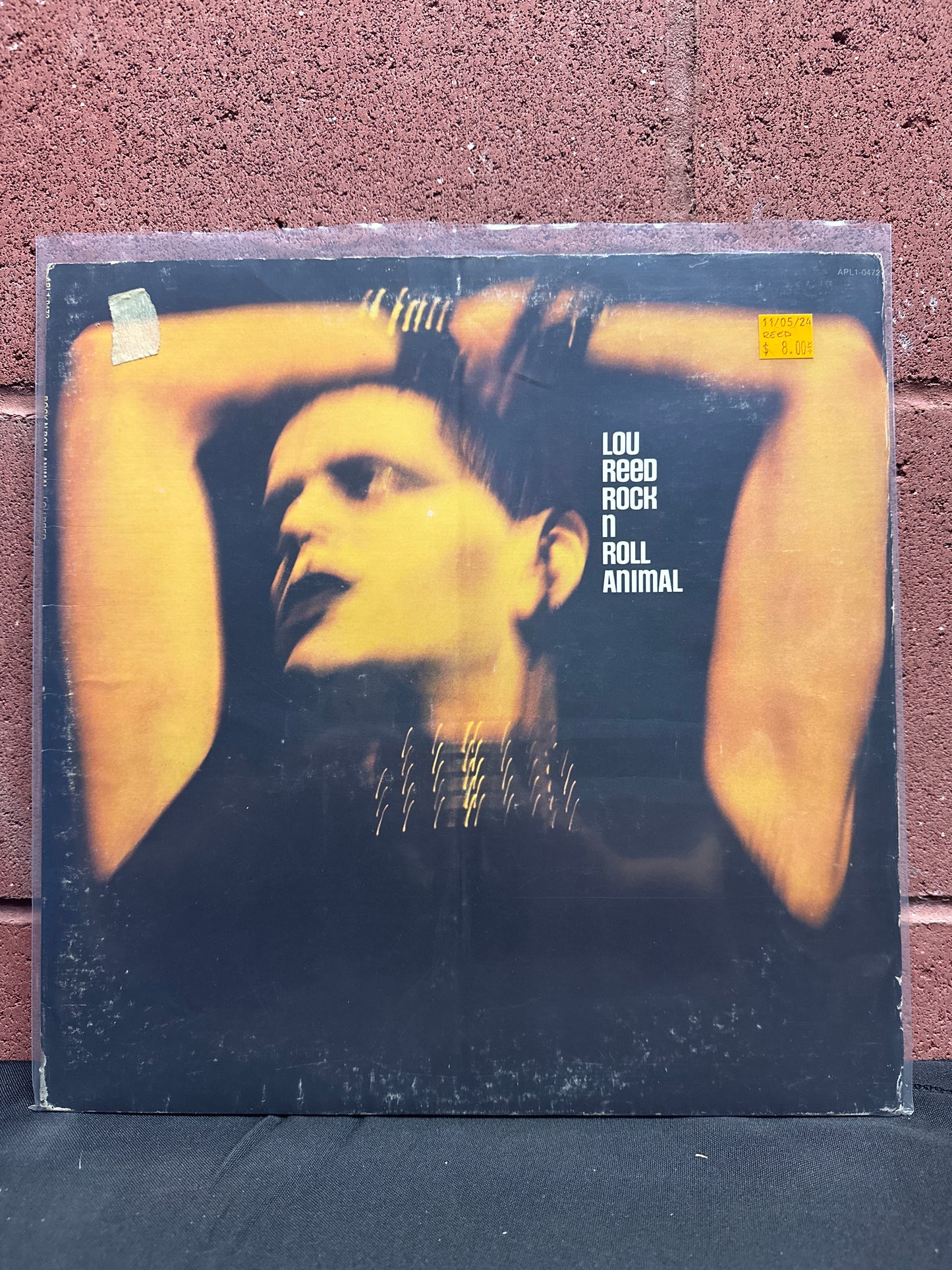 Used Vinyl:  Lou Reed ”Rock N Roll Animal” LP