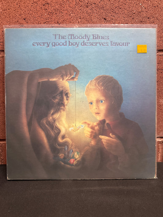 Used Vinyl:  The Moody Blues ”Every Good Boy Deserves Favour” LP