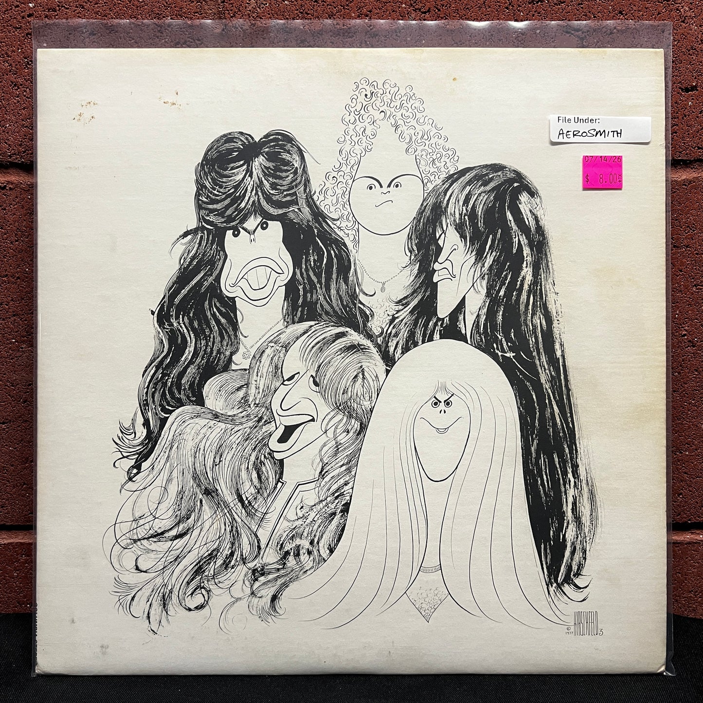 Used Vinyl: Aerosmith "Draw the Line" LP