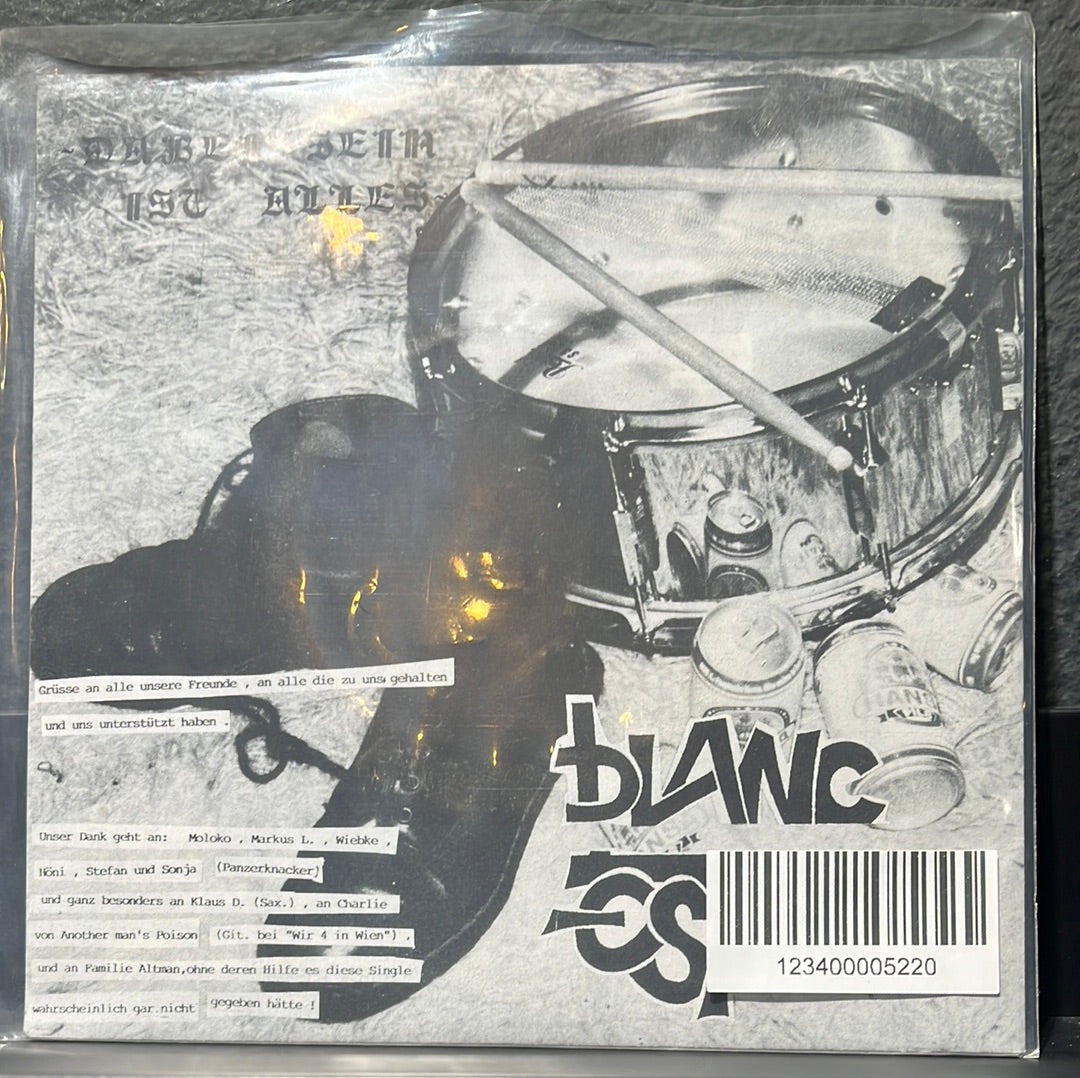 USED VINYL: Blanc Estoc “Wir 4 In Wien.....” 7" (Grey Marble Vinyl)