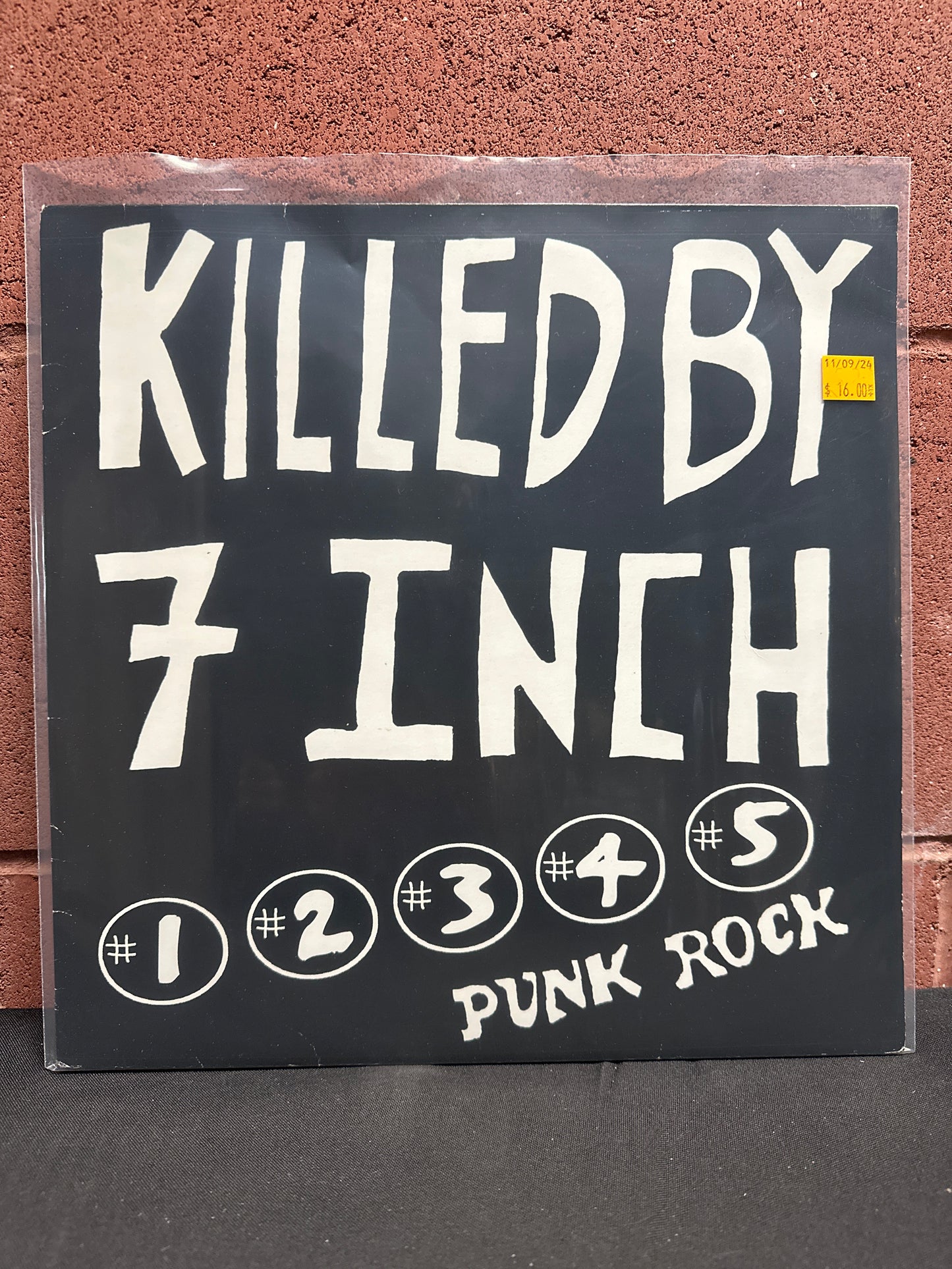 Used Vinyl:  V/A - "Killed By 7 Inch: Volumes 1-5" LP