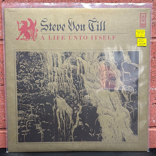 Used Vinyl:  Steve Von Till ”A Life Unto Itself” LP (Red with gold splatter vinyl)