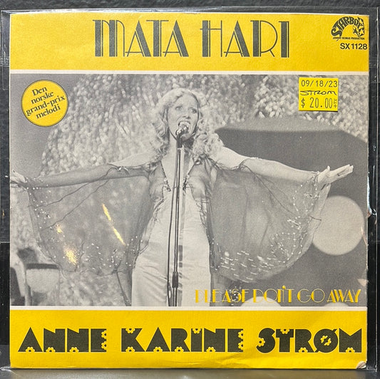 USED VINYL: Anne Karine Strom "Mata Hari" 7"