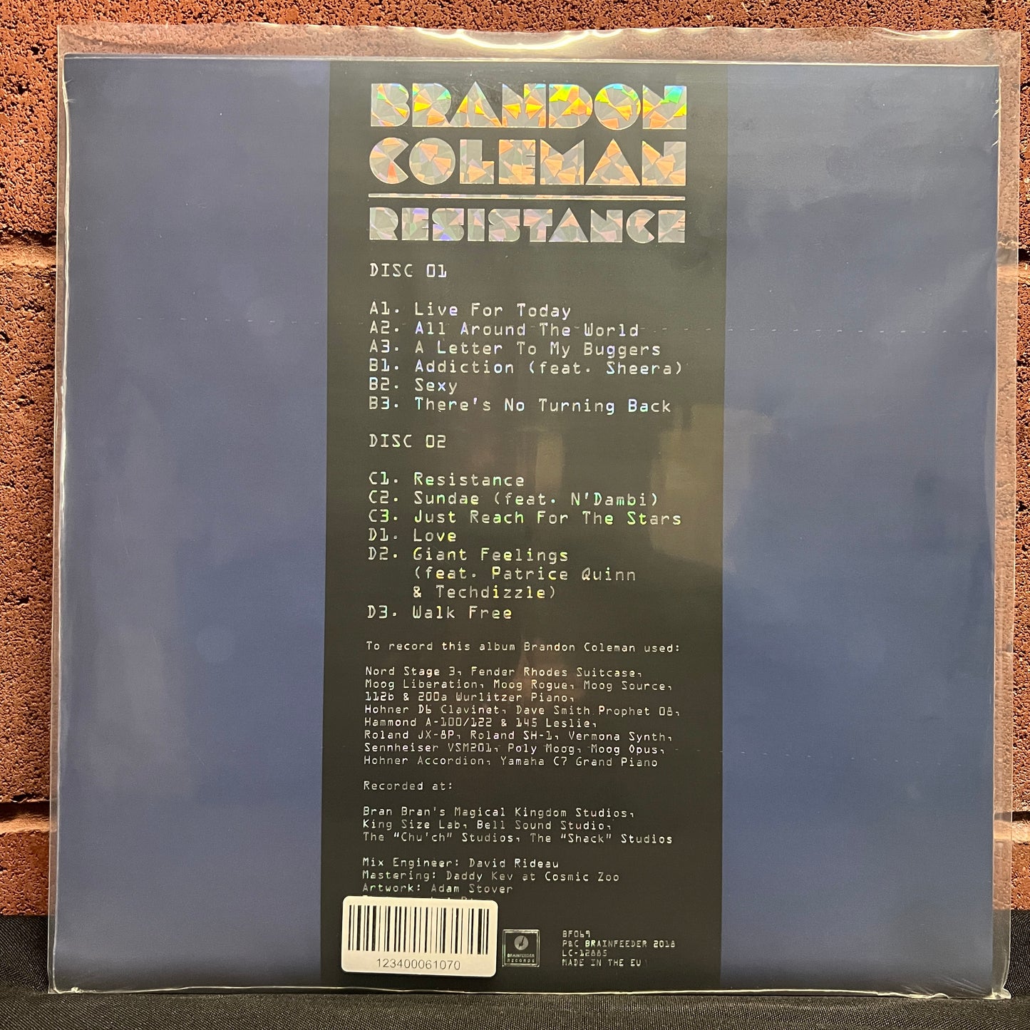 Used Vinyl: Brandon Coleman "Resistance" 2xLP (2018 Press - Sealed)