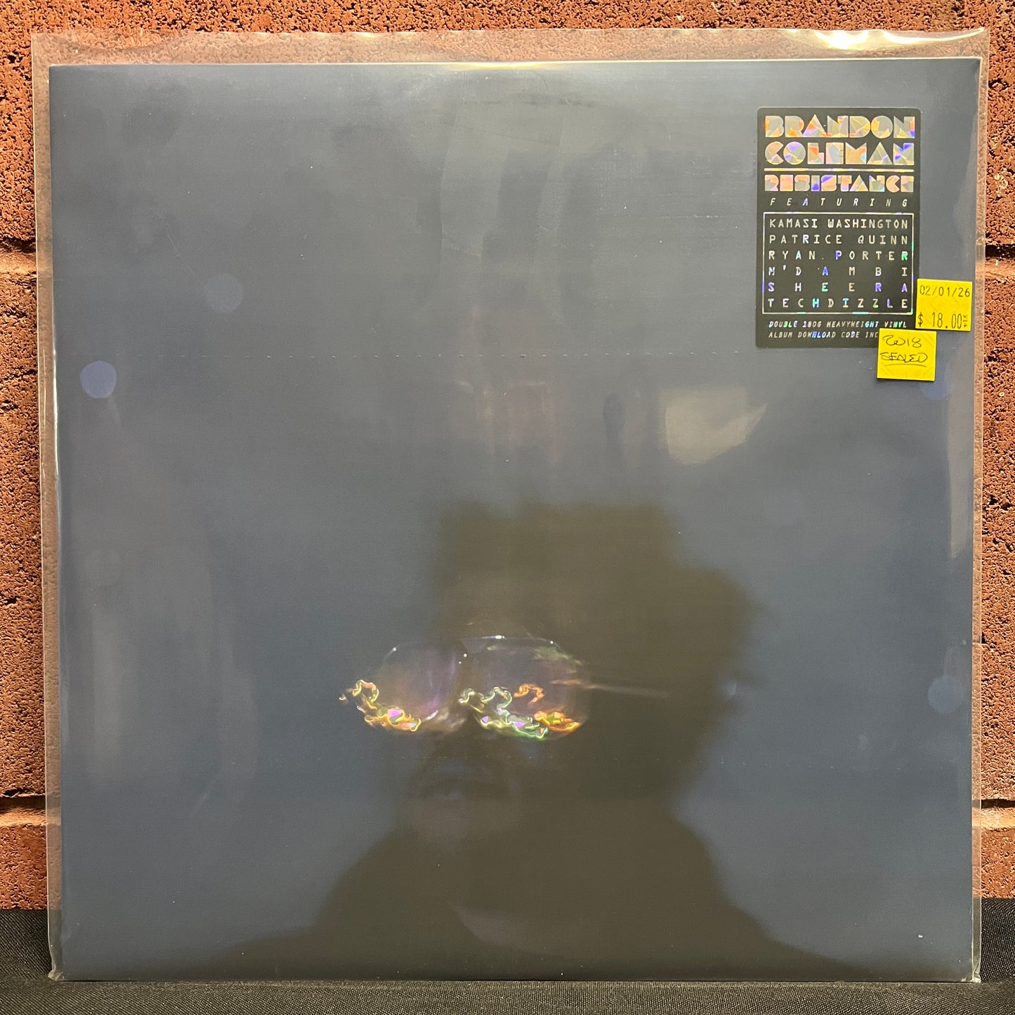 Used Vinyl: Brandon Coleman "Resistance" 2xLP (2018 Press - Sealed)