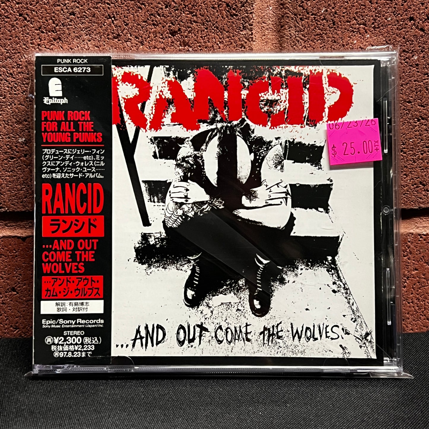 Used CD: Rancid "...And Out Come The Wolves" CD (1995 Japanese Press)